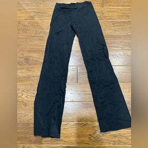 Black long dance pants